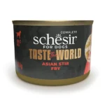 Вологий корм для дорослих собак Schesir Taste the World з куркою по-азійськи в бульйоні, 150г
