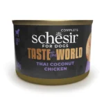 Вологий корм для дорослих собак Schesir Taste the World з куркою по-тайськи в бульйоні, 150г