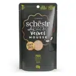 Влажный корм для взрослых кошек Schesir After Dark Chicken курица мусс, 80г