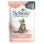 Вологий корм Schesir з куркою у желе для кошенят, 85 г