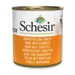 Вологий корм Schesir для собак з тунцем