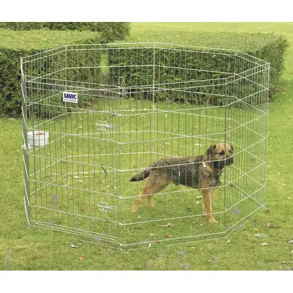 Парк-вольєр Savic Dog Park для цуценят, 8 панелей 61х91 см