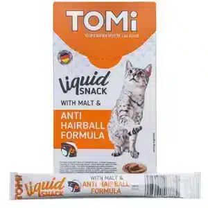 Рідкі ласощі TOMi Liquid Snack Malt & Hairball з солодом для котів, 15 г