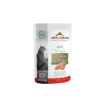 Влажный корм для кошек Almo Nature HFC Cat Natural курица и креветки, 55 г