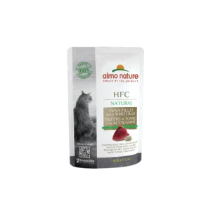 Влажный корм для кошек Almo Nature HFC Cat Natural тунец и малек, 55 г