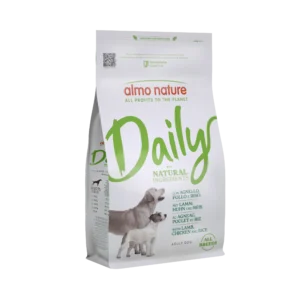 Сухий корм Almo Nature Daily Dog з ягням і куркою для собак