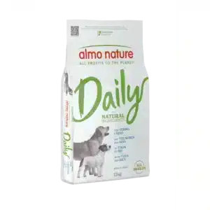Сухий корм Almo Nature Daily Dog з тунцем і рисом для дорослих собак, 12 кг