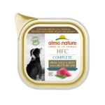 Влажный корм для собак Almo Nature HFC Dog Complete ирландская говядина ангус и зеленая фасоль, 85 г