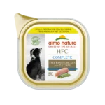 Влажный корм для собак Almo Nature HFC Dog Complete курица свободного выгула и цуккини, 85 гр