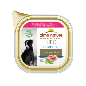 Вологий корм Almo Nature HFC Dog Complete з шинкою для собак, 85 г