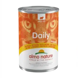 Вологий корм Almo Nature Daily Cat з куркою для котів, 400 г