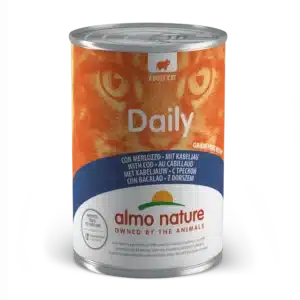 Вологий корм Almo Nature Daily Cat з тріскою для котів, 400 г