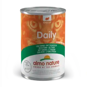 Вологий корм Almo Nature Daily Cat з тунцем для котів, 400 г