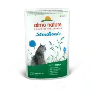 Вологий корм Almo Nature Holistic Functional з тунцем для стерил. котів, 70 г