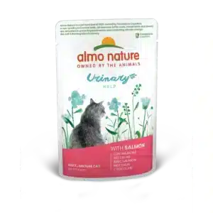 Вологий корм Almo Nature Holistic Functional урологічний з лососем для котів, 70 г