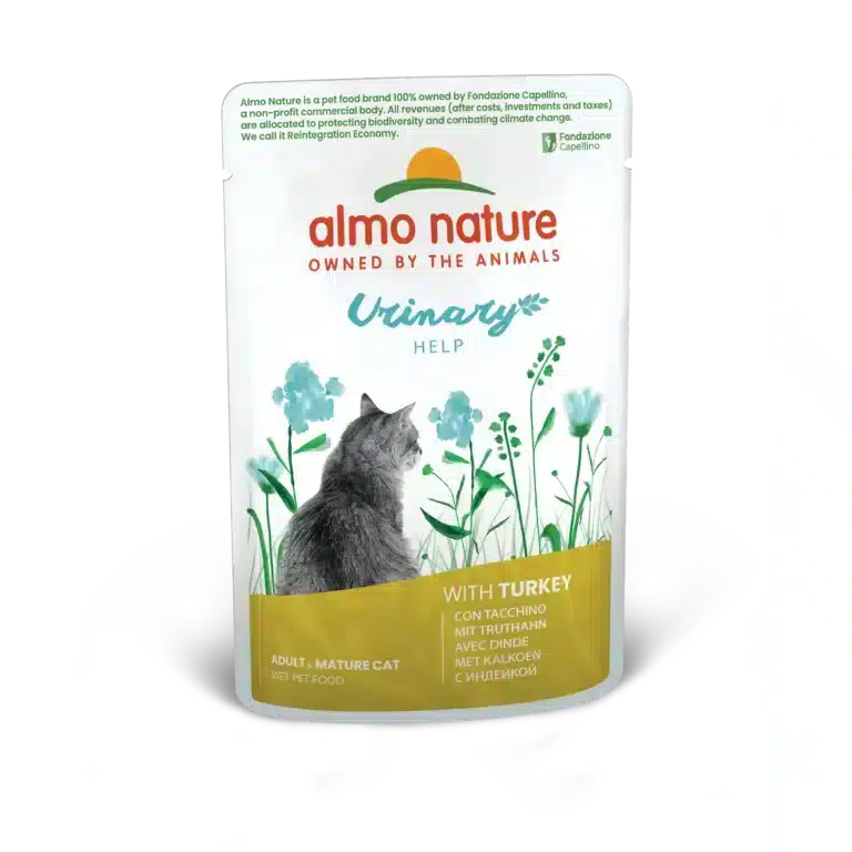Вологий корм Almo Nature Holistic Functional урологічний з індичкою для котів, 70 г