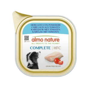 Вологий корм для собак Almo Nature HFC Dog Complete з тріскою і томатами, 150 г