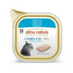 Вологий корм для стерилізованих котів Almo Nature HFC Cat Complete Sterilised з тріскою, 85 г