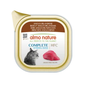 Вологий корм Almo Nature HFC Cat Complete Sterilised з ангусом для стерил. котів