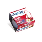 Влажный корм для взрослых кошек Monge Fruits с тунцем и яблоком (80 г)
