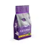 Наповнювач бентонітовий Catfun для котячих туалетів з ароматом лаванди