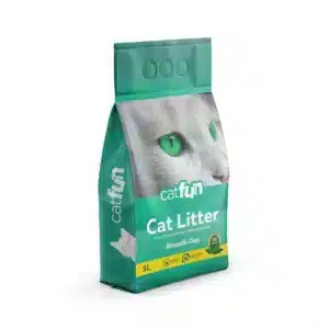 Наповнювач бентонітовий Catfun для котів з ароматом марсельського мила