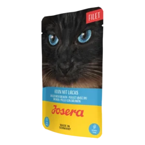 Влажный корм для кошек Josera филе курицы с лососем, 70 г