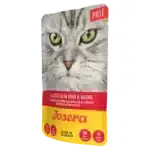 Вологий корм Josera гуляш з яловичиною і куркою для котів, 85 г