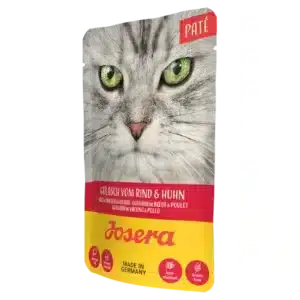 Вологий корм Josera гуляш з яловичиною і куркою для котів, 85 г