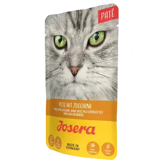 Вологий корм для котів Josera з індичкою і цукіні, 85 г