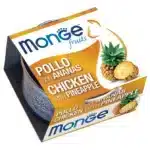 Влажный корм для взрослых кошек Monge Fruits курица с ананасом (80 г)