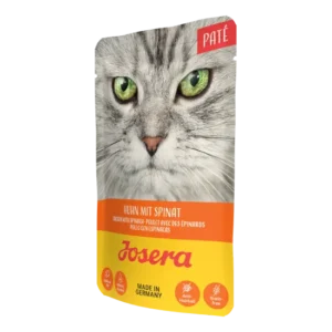 Вологий корм Josera паштет з куркою і шпинатом для котів, 85 г