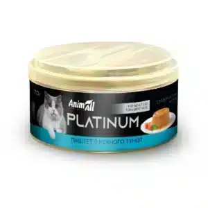 Вологий корм AnimAll Platinum паштет з качкою для котів, 70 г