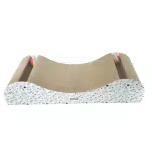 Дряпка картонна AnimAll Дует для котів, 52×26×10,5 см
