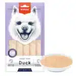 Рідкі ласощі Wanpy Creamy Lickable Duck з качкою для собак, 5x14 г