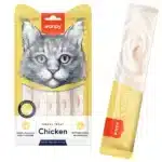 Рідкі ласощі для котів Wanpy Creamy Lickable Treats Chicken курка, 5*14гр