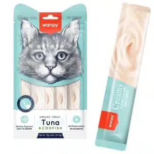 Ласощі Wanpy для котів Creamy з тріскою