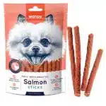 Ласощі Wanpy Salmon Sticks палички з лососем для собак, 100 г