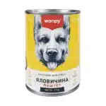 Влажный корм для собак Wanpy Beef говядина паштет, 375г