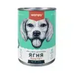 Вологий корм для собак Wanpy Lamb ягня паштет, 375г