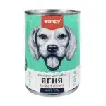Влажный корм для собак Wanpy Lamb Chunk ягненка кусочки, 375г