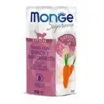 Влажный корм для котят Monge Supreme Kitten тунец с киноа и молодой морковью (80 г)