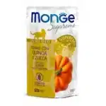 Влажный корм для стерилизованных кошек Monge Supreme тунец с киноа и тыквой (80 г)