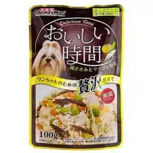 Вологий корм DoggyMan з куркою та тунцем для собак, 100 г