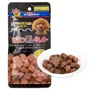 Ласощі DoggyMan яловича печінка на пару для собак