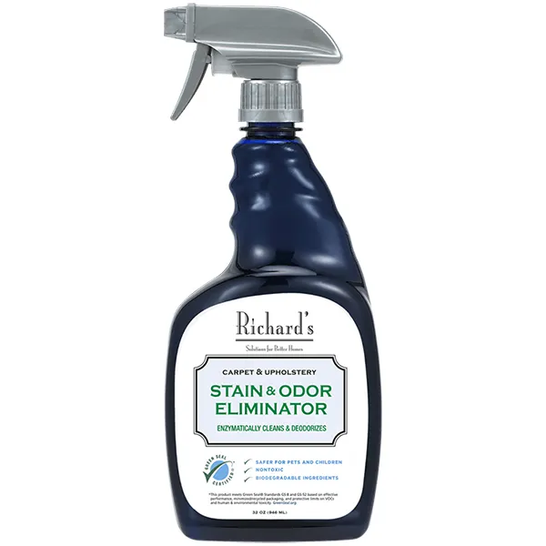 Органічний засіб для виведення плям і запахів SynergyLabs Richard’s Organics Stain & Odor Eliminator