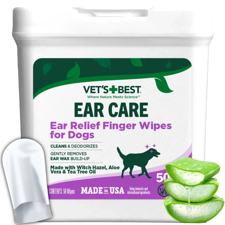 Серветки Vet's Best для чищення вух собак, 50 шт