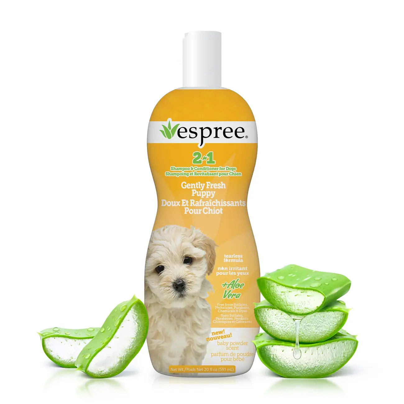 Шампунь-кондиціонер для цуценят ESPREE Gentle Fresh Puppy, 591 мл