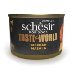 Вологий корм для собак Schesir Taste the World з куркою та масалою в бульйоні, 150г