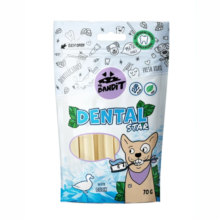 Ласощі Mr. Bandit Дентал палички з качкою для собак, 70 г